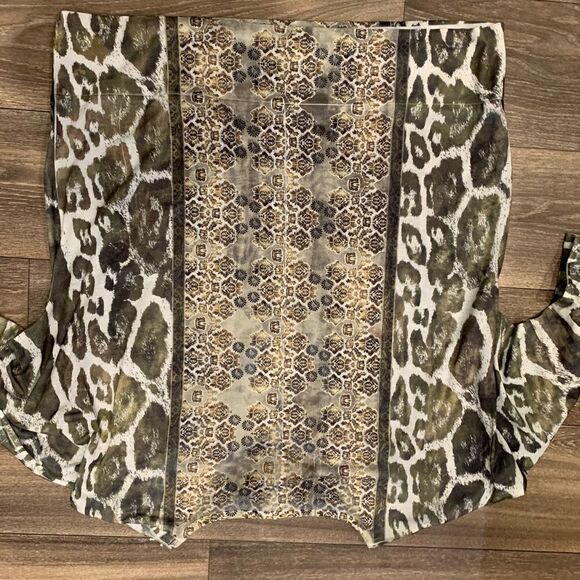 Chico’s Beaded Boho Chic Top Size 3 (Chico’s size) or XL (Regular size) - Picture 4 of 4